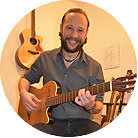Visitenkarte Gitarrenlehrer in Erlangen - Tobias Küfner